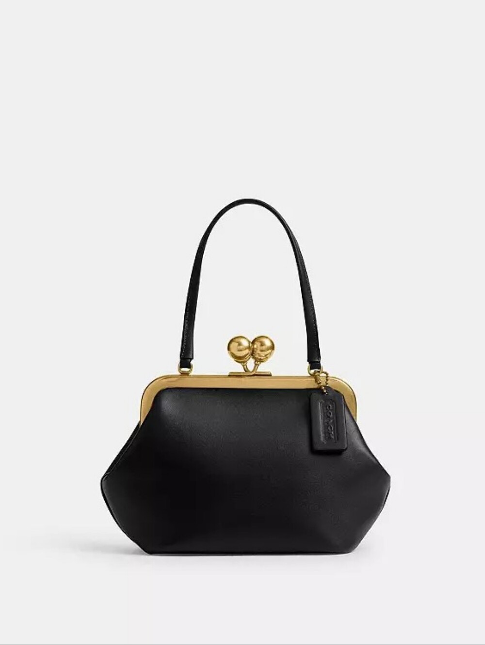 Coach Kisslock Frame Bag 16 (Black) - Picture 2 of 16